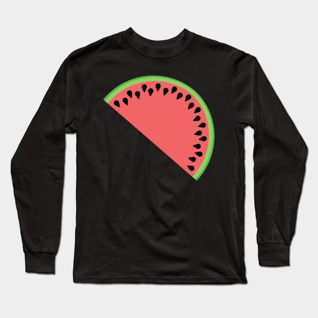 Watermelon Long Sleeve T-Shirt by TwistedPenguin